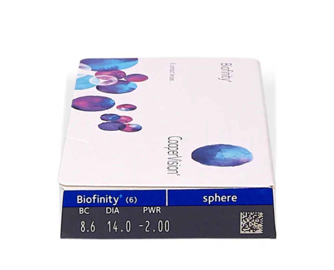BIOFINITY Boîte de 6 Lentilles (3 paires)